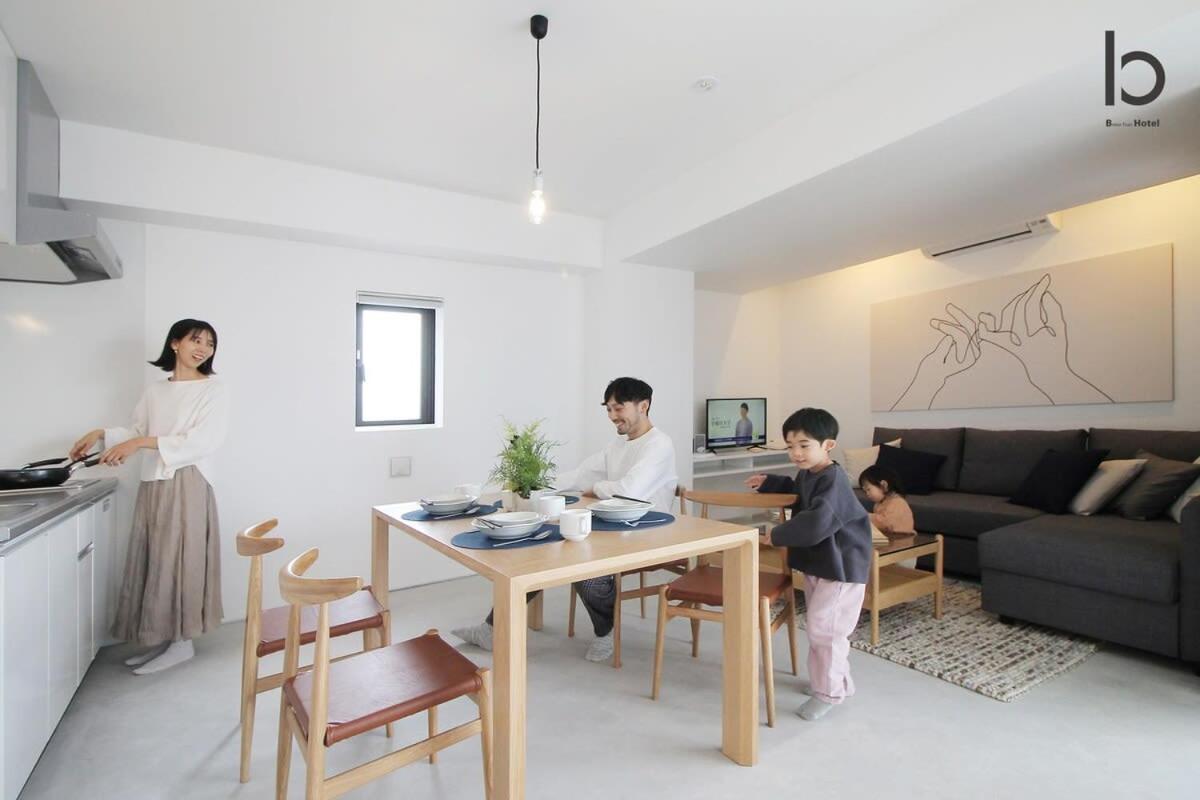 Bhotel Heiwaodori 1001 - Brand New Apt Famous Hiroshima Dori 6P מראה חיצוני תמונה